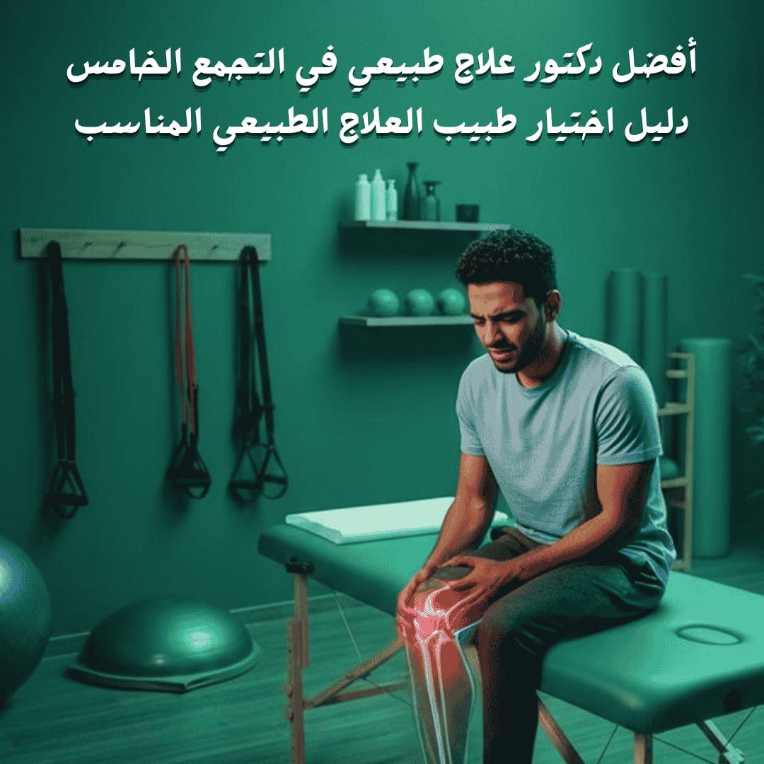 أفضل دكتور علاج طبيعي في التجمع الخامس يقدم برامج إعادة التأهيل وعلاج آلام الظهر والرقبة والمفاصل باستخدام أحدث تقنيات العلاج الطبيعي