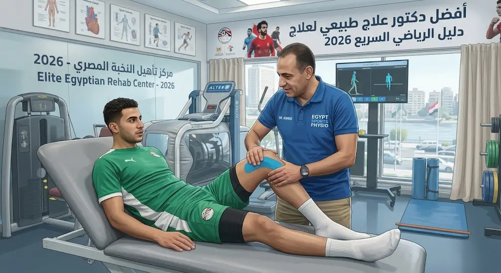 أفضل دكتور علاج طبيعي لعلاج إصابات الملاعب في مصر: دليل الرياضي المصري للشفاء السريع 2026
