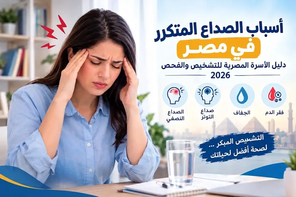 أسباب الصداع المتكرر في مصر