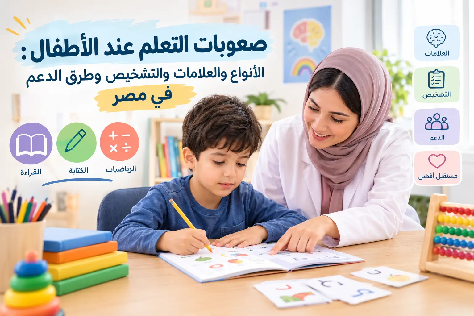 مراحل تقييم صعوبات التعلم عند الأطفال
